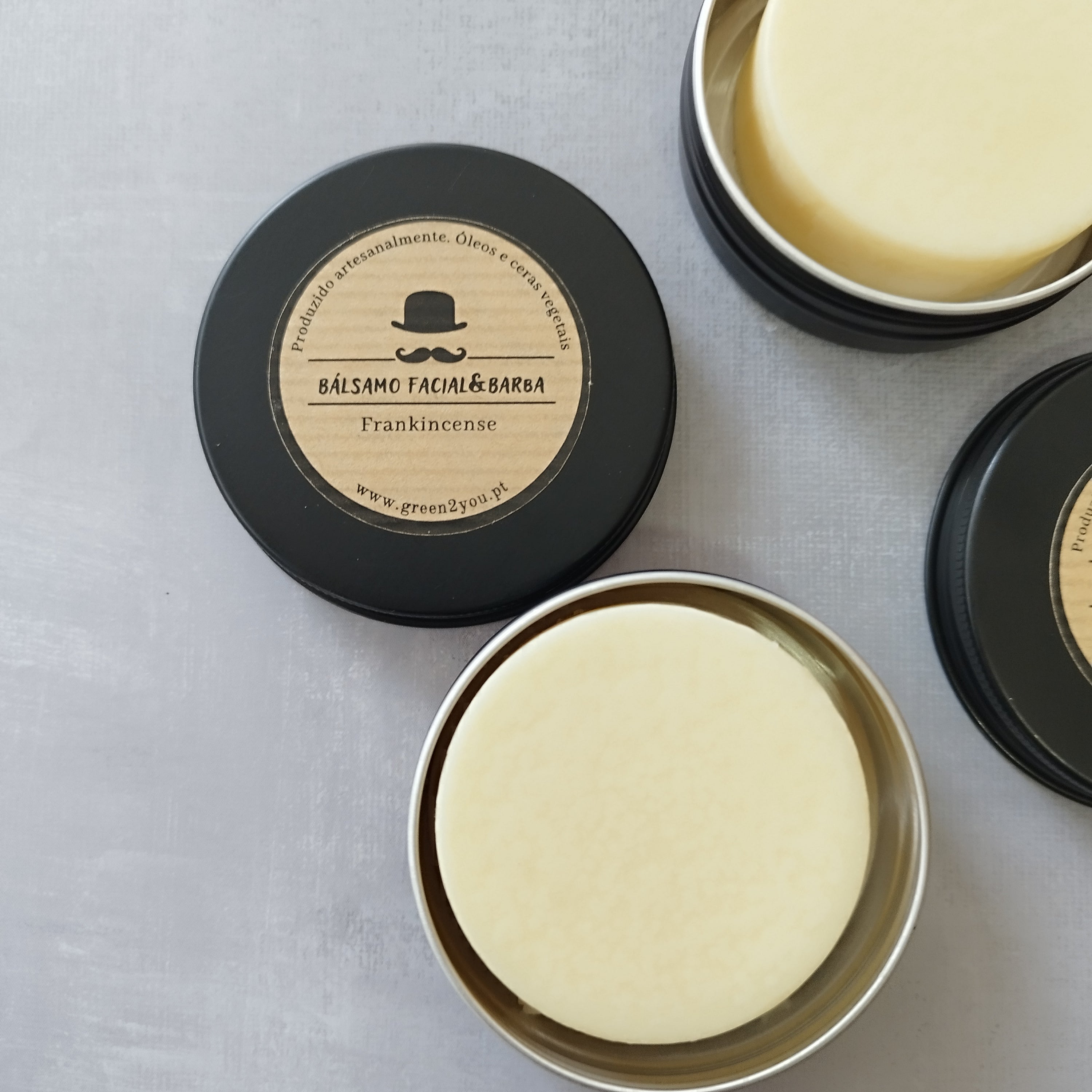 Bálsamo Facial e Barba Sólido